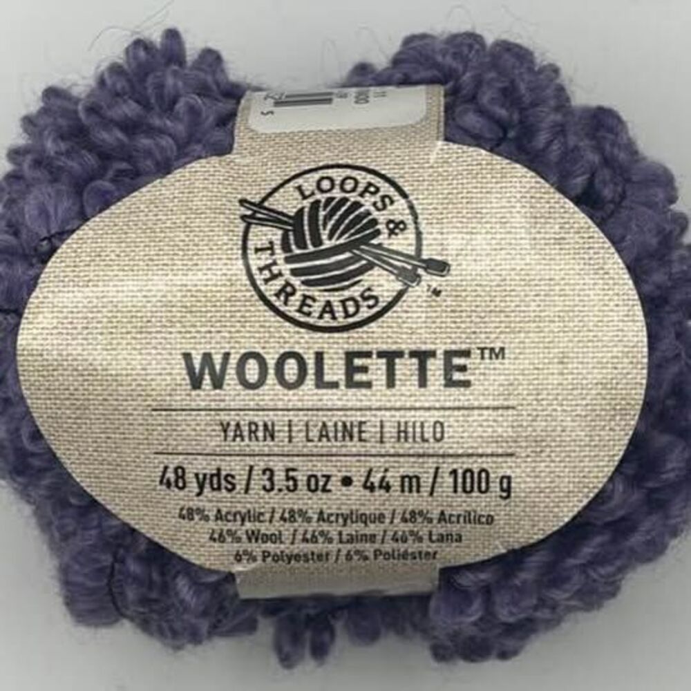 Loops & Threads Woolette and Comfort Yarn
